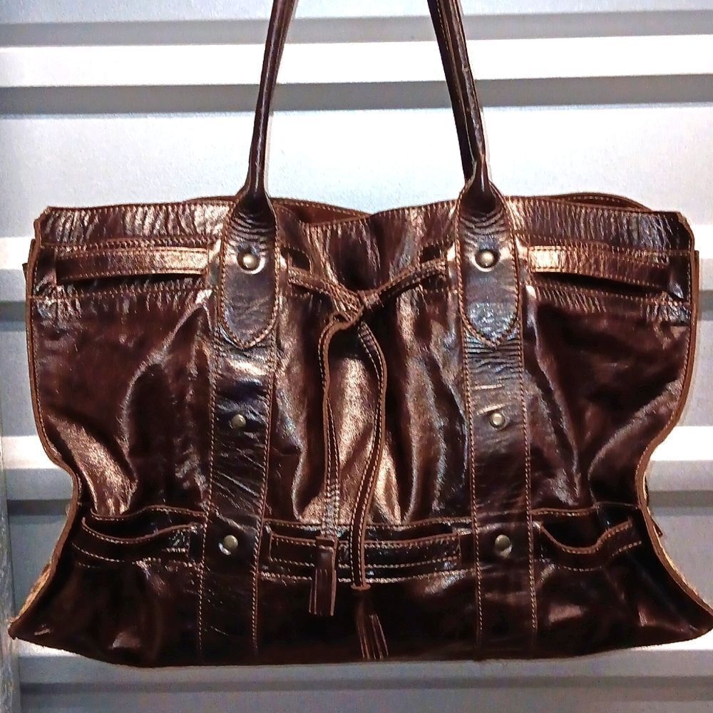 🔥✨Mitzi Baker Genuine Leather Tote Bag🌟